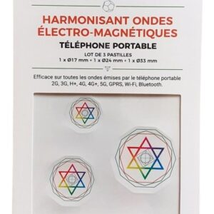 Pack Familial - Dispositif harmonisant pour téléphones portables X4