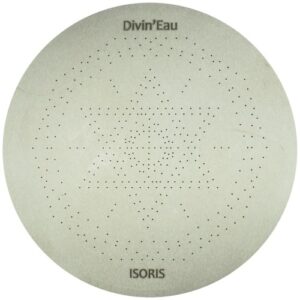 Grille pommeau de douche forme décagone étoile
